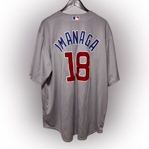 Shota Imanaga #18 Chicago Cubs Alternative Rookie Jersey Nike Mens Size 2XL Grey